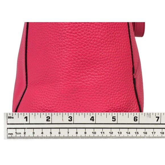 Kate Spade Bridge Place Pink Pebbled Leather X-Large Flamingo Bow Tote - Picture 10 of 12